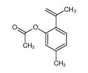 61955-87-1 spectrum, 5-methyl-2-(prop-1-en-2-yl)phenyl acetate