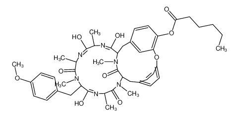 86229-74-5 structure, C46H58N6O10