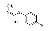 51098-01-2 (4-fluorophenyl) N-methylcarbamodithioate