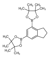 2,3-Dihydro-1H-indene-4,6-diboronic acid, pinacol ester 1218790-33-0