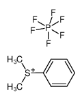 76470-18-3 structure, C8H11F6PS+