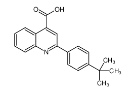 2-(4-tert-butylphenyl)quinoline-4-carboxylic acid 181048-48-6