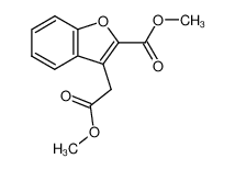 76268-15-0 3-Methoxycarbonylmethylbenzofuran-2-carboxylic acid methyl ester