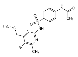 855877-39-3 structure, C15H17BrN4O4S