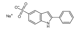 Sodium 2-phenyl-1H-indole-5-sulfonate 119205-39-9