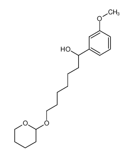 82393-86-0 1-(3-methoxyphenyl)-7-(2-tetrahydropyranyloxy)heptan-1-ol