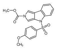 95548-75-7 spectrum, methyl 4-(p-methoxyphenylsulphonyl)-2,4-dihydropyrrolo<3,4-b>indole-2-carboxylate