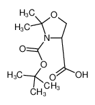 (S)-N-Boc-2,2-dimethyloxazolidine-4-carboxylic Acid 139009-66-8