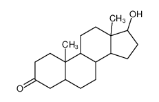 (5R,8R,9S,10S,13S,14S,17S)-17-hydroxy-10,13-dimethyl-1,2,4,5,6,7,8,9,11,12,14,15,16,17-tetradecahydrocyclopenta[a]phenanthren-3-one 571-22-2