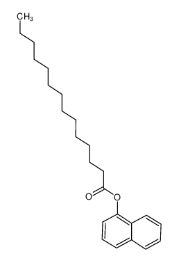 naphthalen-1-yl tetradecanoate 4346-13-8