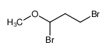 59635-13-1 1,3-dibromo-1-methoxypropane