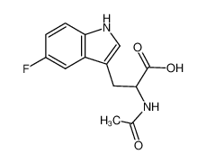 Nα-acetyl-5-fluoro-D,L-tryptophan 7303-54-0