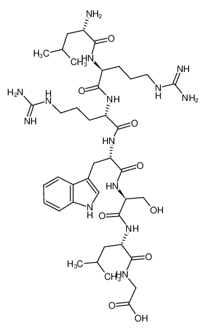 80224-16-4 structure, C40H66N14O9