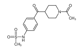 113558-94-4 N-[4-[(1-乙酰基-4-哌啶基)羰基]苯基]甲烷磺酰胺