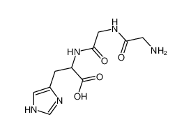 2-[[2-[(2-aminoacetyl)amino]acetyl]amino]-3-(1H-imidazol-5-yl)propanoic acid 7451-76-5