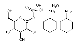 α-D-[1-13C]GLUCOPYRANOSYL 1-PHOSPHATE DICYCLOHEXYLAMMONIUM SALT, MONOHYDRATE 478518-99-9