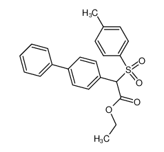 447465-00-1 ethyl 2-([1,1'-biphenyl]-4-yl)-2-tosylacetate