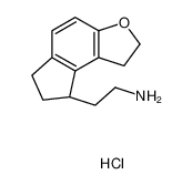 2-[(8S)-1,6,7,8-Tetrahydro-2H-indeno[5,4-b]furan-8-yl]ethanamine hydrochloride (1:1) 196597-80-5