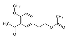 134435-46-4 3-acetyl-4-methoxyphenylethyl acetate