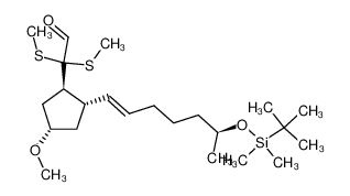 82729-90-6 2,2-bis(methylthio)([1R,2S,4S]-2-[(1E,6S)-6-((tert-butyldimethylsilyl)oxy)-1-heptenyl]-4-methoxycyclopentyl)ethanal