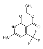 ethyl 6-methyl-2-oxo-4-(trifluoromethyl)-1H-pyridine-3-carboxylate 837-31-0