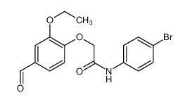 N-(4-Bromophenyl)-2-(2-ethoxy-4-formylphenoxy)acetamide 247592-79-6