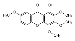 1-羟基-2,3,4,7-四甲氧基呫吨酮