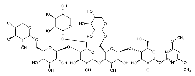 1237742-72-1 structure, C44H71N3O35