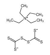 74109-49-2 structure, C10H20NS6-