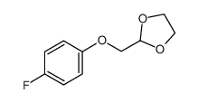 2-[(4-fluorophenoxy)methyl]-1,3-dioxolane 850348-78-6