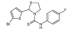 590380-01-1 structure, C14H12BrFN2S3