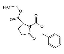 1-O-benzyl 2-O-ethyl (2S)-5-oxopyrrolidine-1,2-dicarboxylate 270065-52-6