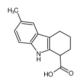 6-METHYL-2,3,4,9-TETRAHYDRO-1H-CARBAZOLE-1-CARBOXYLIC ACID 49844-27-1