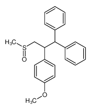 13560-36-6 structure, C23H24O2S