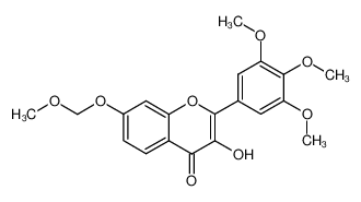 109980-57-6 3-hydroxy-7-methoxymethoxy-2-(3,4,5-trimethoxy-phenyl)-chromen-4-one