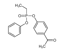 918660-75-0 1-[4-[ethyl(phenoxy)phosphoryl]oxyphenyl]ethanone