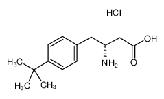 (R)-3-氨基-4-(4-叔丁基苯基)-丁酸盐酸盐