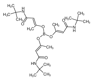 45309-34-0 structure, C24H42BN3O6