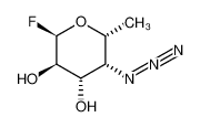 303153-47-1 structure, C6H10FN3O3