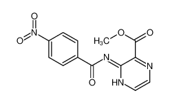 92378-74-0 methyl 3-[(4-nitrobenzoyl)amino]pyrazine-2-carboxylate