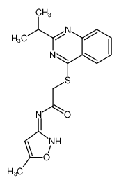 604794-52-7 structure, C17H18N4O2S