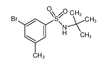 3-Bromo-N-(tert-butyl)-5-methylbenzenesulfonamide 1033201-97-6