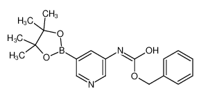 5-(Benzyloxycarbonylamino)pyridine-3-boronic acid, pinacol ester 1218790-11-4