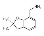 (2,2-二甲基-2,3-二氢-1-苯并呋喃-7-基)甲胺