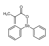 5613-66-1 structure, C16H15O2Sb