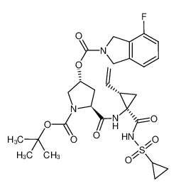 905994-07-2 structure, C28H35FN4O8S