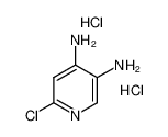 3,4-二氨基-6-氯吡啶盐酸盐