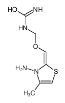 62032-97-7 (3-amino-4-methyl-1,3-thiazol-2-ylidene)methoxymethylurea