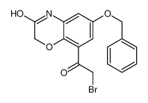 8-(2-bromoacetyl)-6-phenylmethoxy-4H-1,4-benzoxazin-3-one 926319-53-1