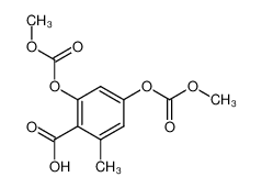 860752-66-5 2,4-bis-methoxycarbonyloxy-6-methyl-benzoic acid